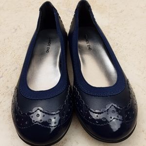 LANDS'END Girls Ballet Flats Size 9